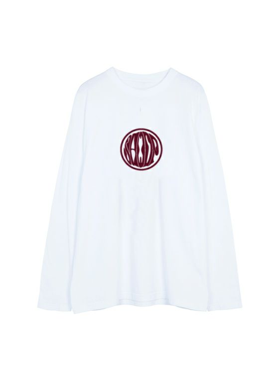 SHOOP/シュープ/CROSS T-SHIRT/WHITE/ホワイト