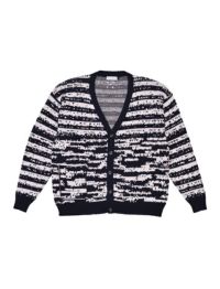 POP TRADING COMPANY/ポップトレーディングカンパニー/GILLES DE BROCK KNITTED CARDIGAN/WHITE/ホワイト