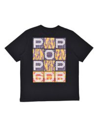 POP TRADING COMPANY/ポップトレーディングカンパニー/GILLES DE BROCK T-SHIRT/BLACK/ブラック