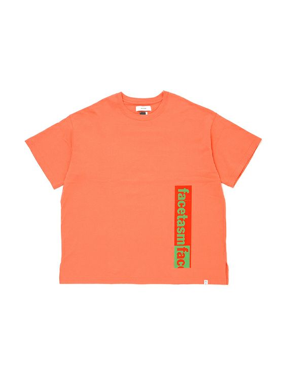 FACETASM/ファセッタズム/LOGO BIG TEE/ORANGE/オレンジ