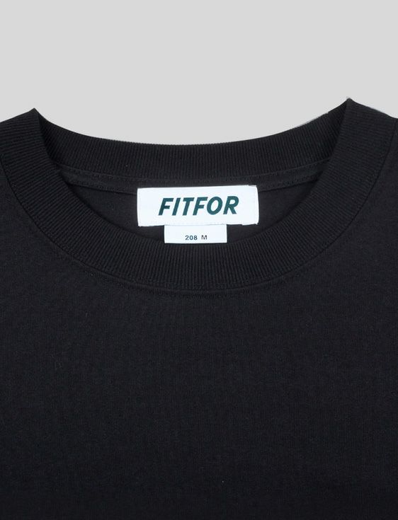 FITFOR/フィットフォー/208 VORTEX WIDE LONG SLEEVE/BLACK/ブラック