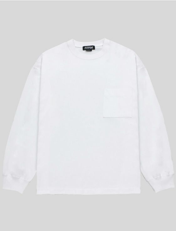 FITFOR/フィットフォー/208 VORTEX WIDE LONG SLEEVE/WHITE/ホワイト