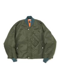 FACETASM/ファセッタズム/CROPPED MA-1 JACKET/4サイズ/KHAKI/カーキ