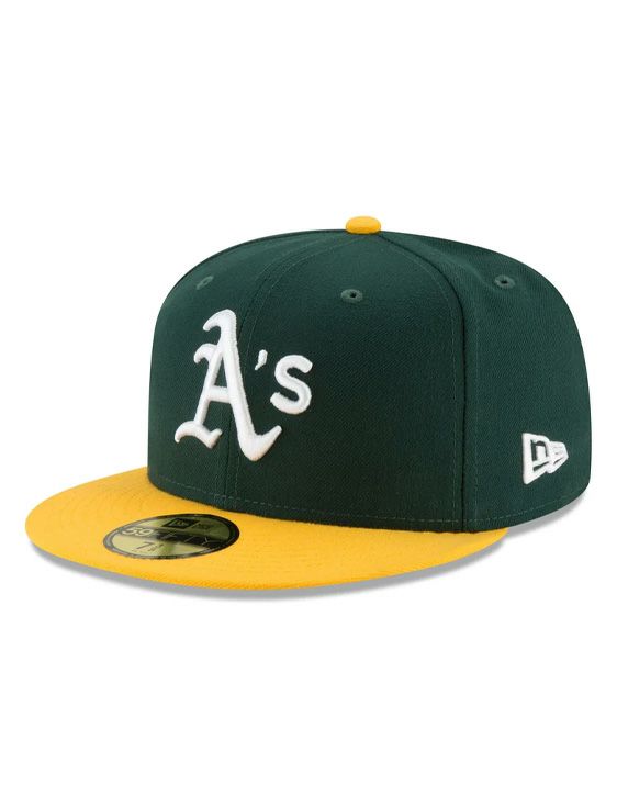 NEWERA/ニューエラ/59FIFTY MLB OAKATH HM/GREEN/グリーン