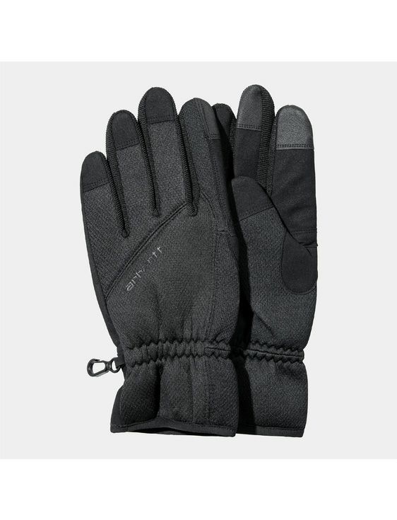 Carhartt WIP/カーハート　ダブリューアイピー/DEREK GLOVES/BLACK/ブラック