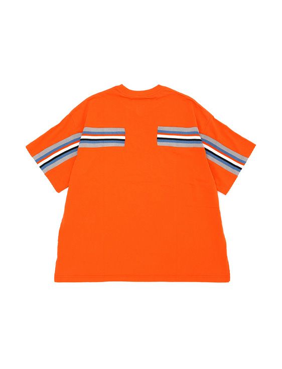 FACETASM/ファセッタズム/RIB BIG TEE/1サイズ/ORANGE/オレンジ