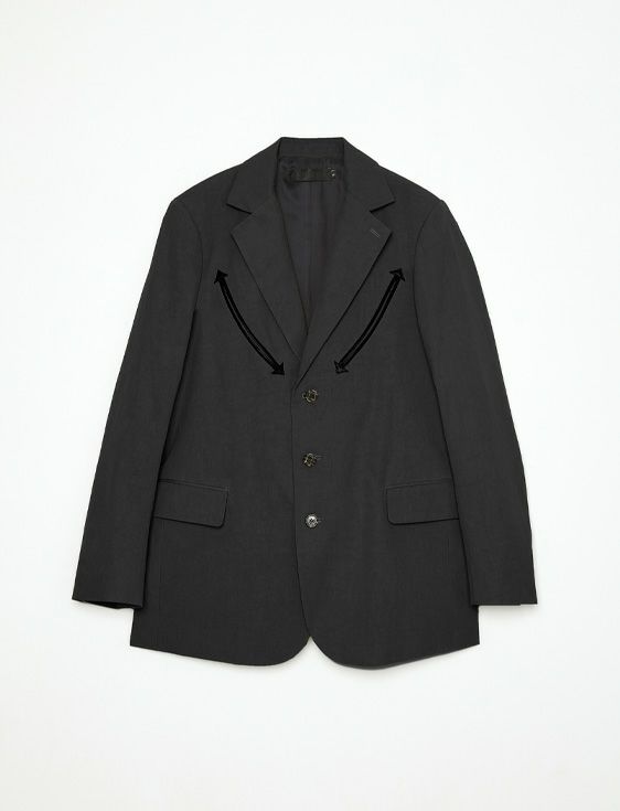 SHOOP/シュープ/HORACE BLAZER/BLACK/ブラック