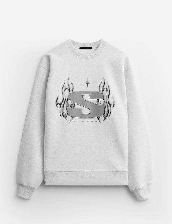 STAMPD/スタンプド/Chrome Flame Crew/WHITE/ホワイト