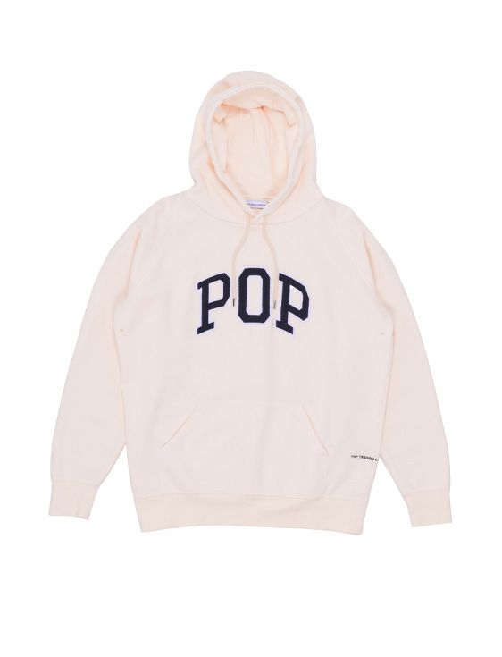 POP TRADING COMPANY/ポップトレーディングカンパニー/ARCH HOODED SWEAT IN OFF WHITE/オフホワイト