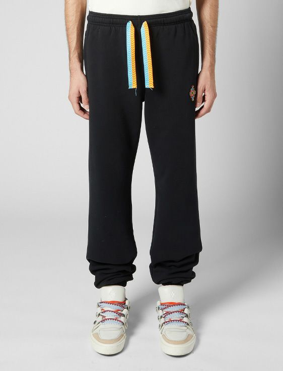 MARCELO BURLON/マルセロブロン/SUNSET CROSS RELAX SWEATPANTS/BLACK/ブラック