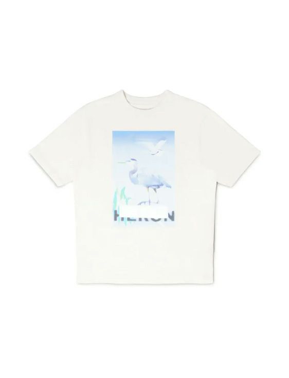 HERON PRESTON/ヘロンプレストン/CENSORED HERON SS TEE/WHITE/ホワイト