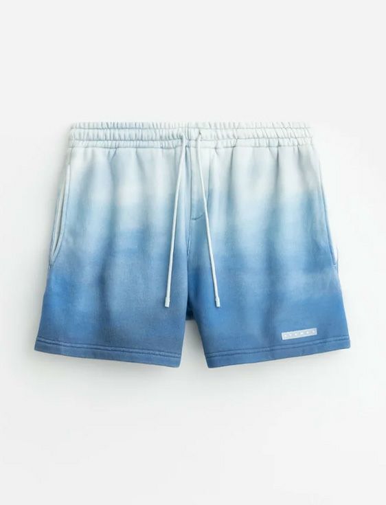 STAMPD/スタンプド/Ombre Sweatshort/Lサイズ/BLUE/ブルー