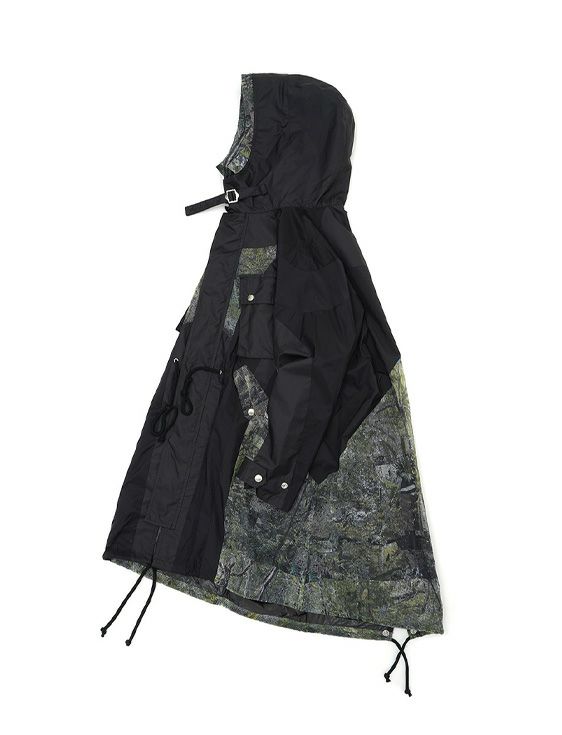 FACETASM FOREST MODS COAT ファセッタズム FACETASM/ファセッタズム/FOREST MODS COAT/BLACK/ブラック