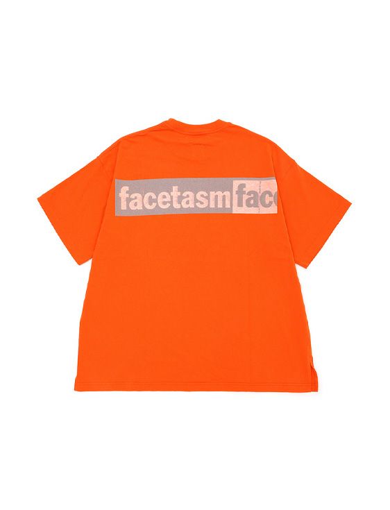 FACETASM/ファセッタズム/LOGO PRINT TEE/ORANGE/オレンジ