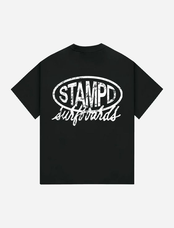 STAMPD/スタンプド/Stampd Surfbords Relaxed Tee/BLACK/ブラック