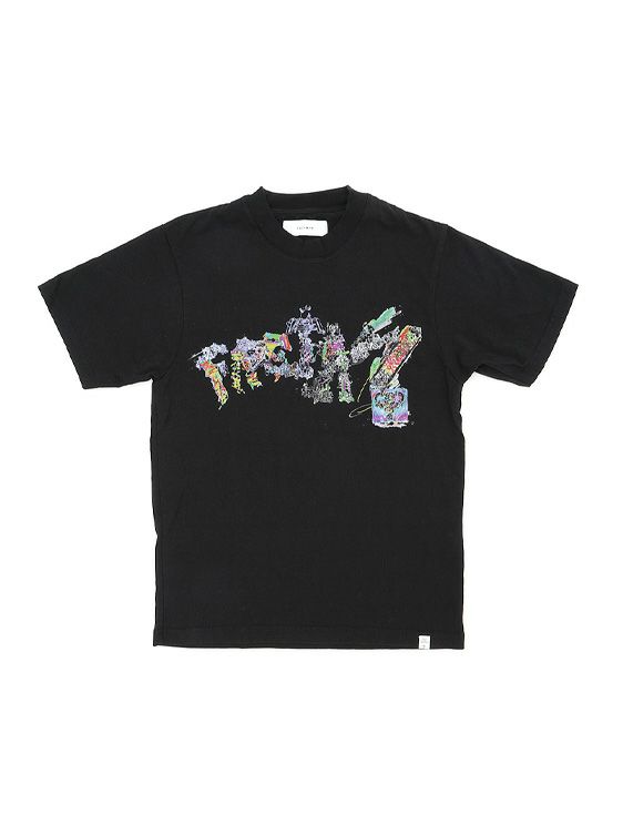 FACETASM/ファセッタズム/BOREDOM BASIC TEE/BLACK/ブラック