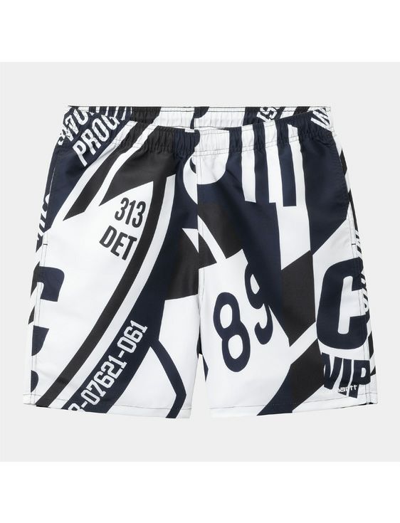 Carhartt WIP/カーハート　ダブリューアイピー/ISLAND SWIM TRUNKS/WHITE/ホワイト