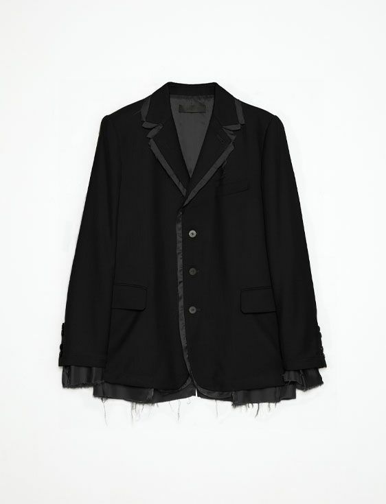 SHOOP/シュープ/LAYERED BLAZER/Mサイズ/BLACK/ブラック