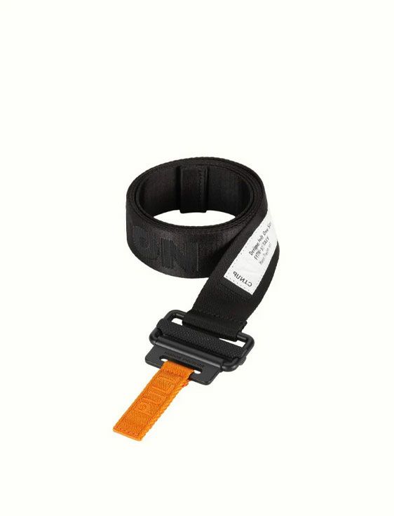 HERON PRESTON/ヘロンプレストン/HP TAPEBELT CLASSIC BUCKLE/BLACK/ブラック