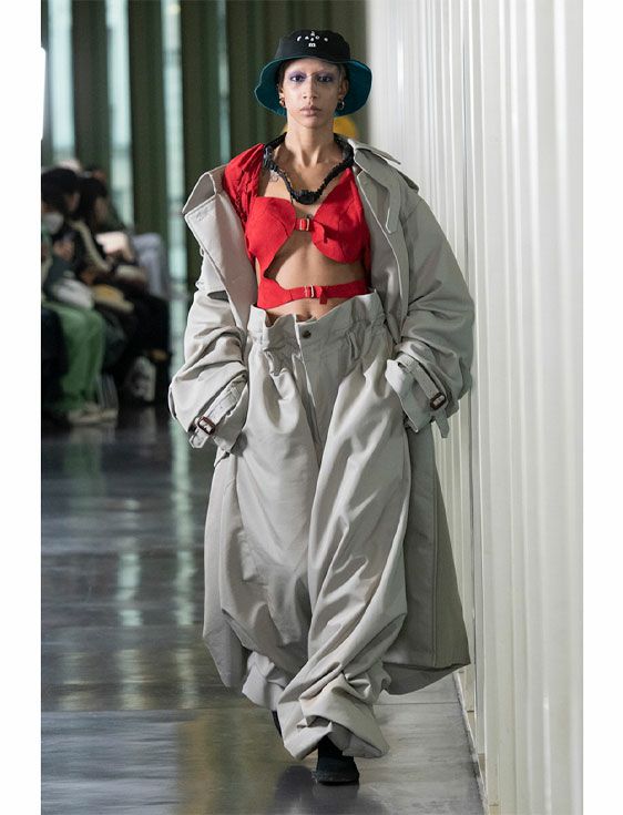 FACETASM/ファセッタズム/SUPER BIG TRENCH COAT/BEIGE/ベージュ