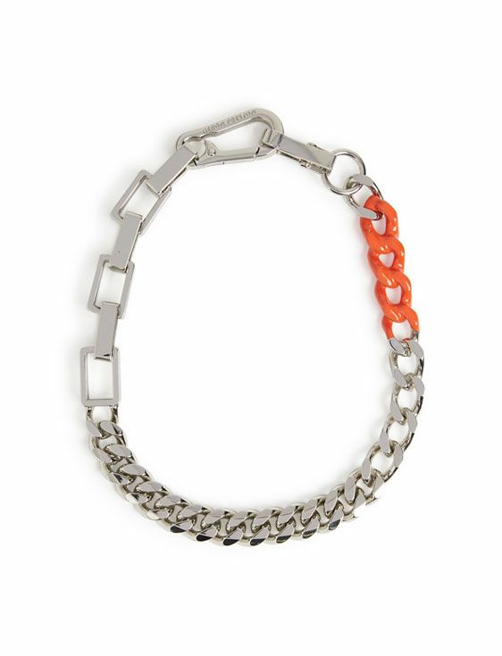 HERON PRESTON/ヘロンプレストン/DIP DYE MULTICHAIN NECKLACE/SILVER/シルバー