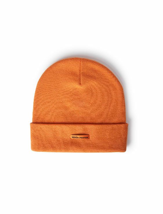 HERON PRESTON/ヘロンプレストン/CLASSIC BEANIE/ORANGE/オレンジ