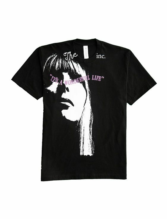 THE INCORPORATED/ザ インコーポレイテッド/THE WONDERFUL LIFE SS T-SHIRT/BLACK/ブラック