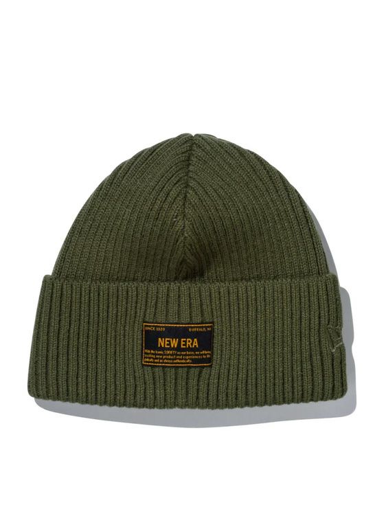 NEWERA/ニューエラ/MILITARY KNIT WPATCH OLVG/OLIVE/オリーブ