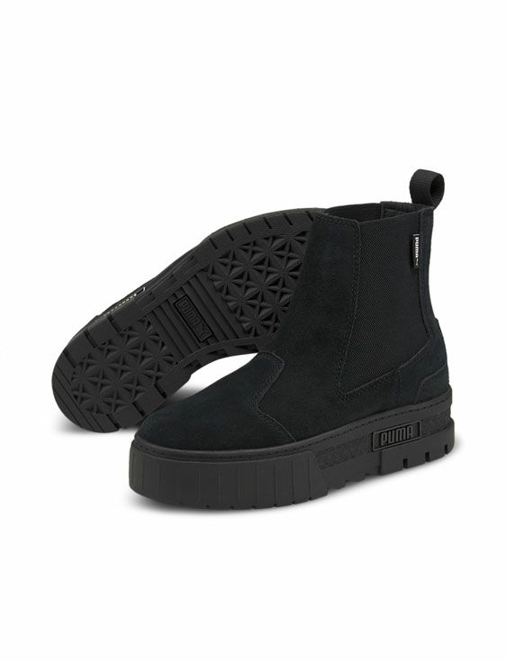 PUMA/プーマ/MAYZE CHELSEA SUEDE WOMENS/BLACK/ブラック