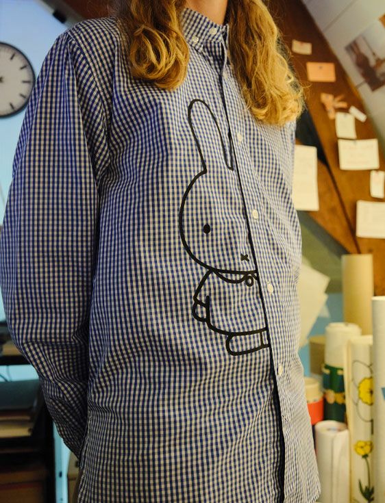 MIFFY GINGHAM BD SHIRT IN BLUE | WATERMELONHEAD