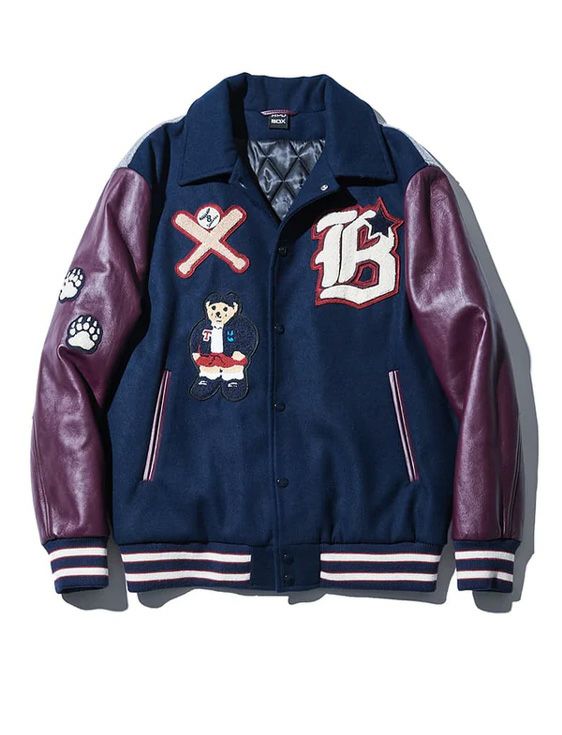 MPD BOX/エムピーディーボックス/VARSITY JACKET/NAVY/ネイビー