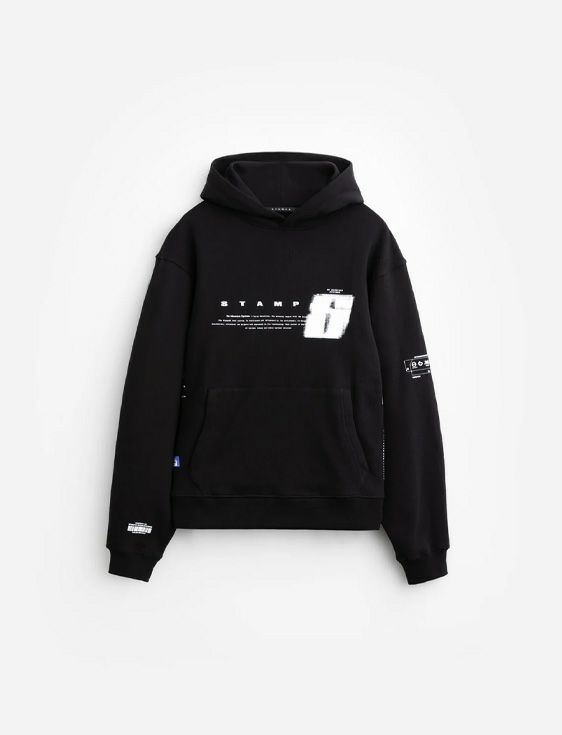 STAMPD/スタンプド/Aspen Transit Hoodie/Mサイズ/BLACK/ブラック