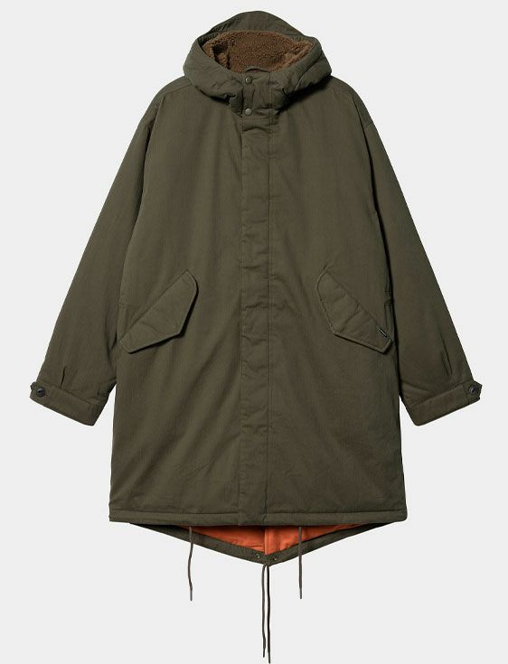 Carhartt WIP/カーハート　ダブリューアイピー/EVERETT PARKA/OLIVE/オリーブ