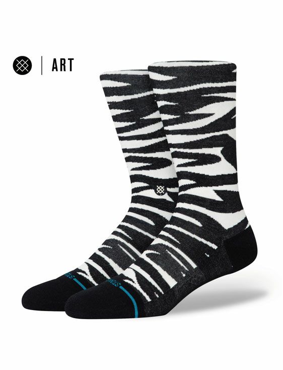 STANCE/スタンス/SPIKE (BLACK/WHITE)/ブラック