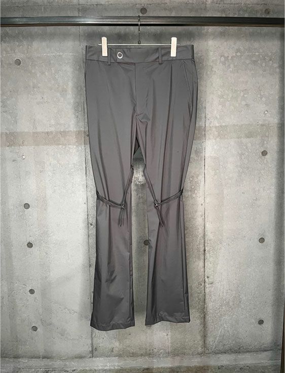 SHOOP/シュープ/STRAPPED TROUSERS/GRAY/グレー