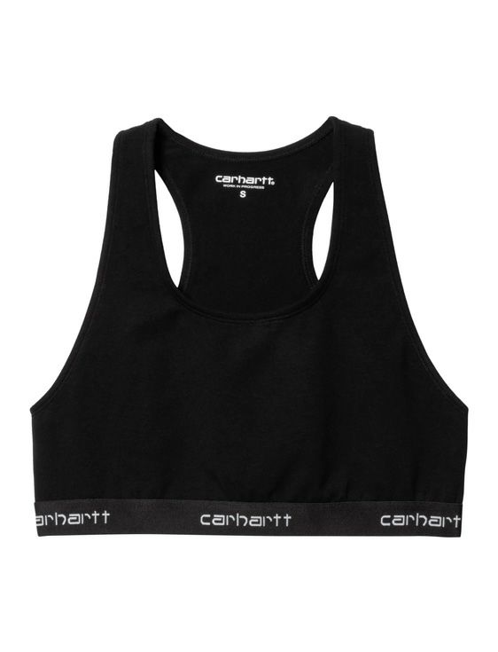 Carhartt WIP/カーハート　ダブリューアイピー/W’ SCRIPT RACER TANK/BLACK/ブラック