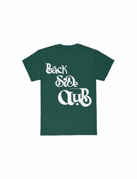 BackSideClub/バックサイドクラブ/BACKLOGO TOVIET TSHIRT/GREEN/グリーン