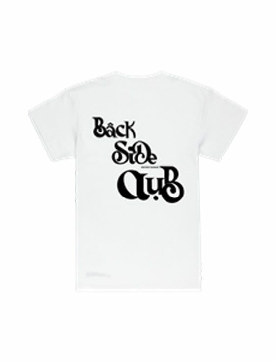 BackSideClub/バックサイドクラブ/BACKLOGO TOVIET TSHIRT/WHITE/ホワイト