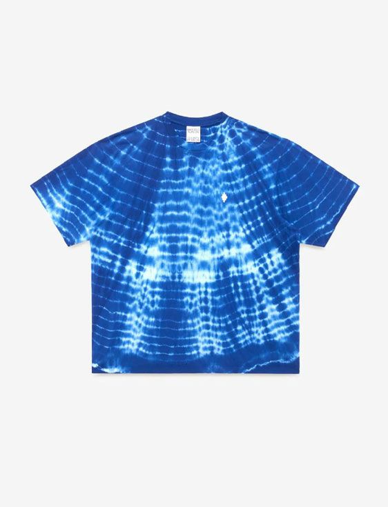 MARCELO BURLON/マルセロブロン/AOP SOUNDWAVES OVER TEE/Lサイズ/BLUE/ブルー