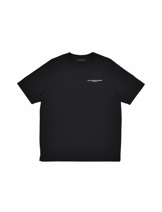 POP TRADING COMPANY/ポップトレーディングカンパニー/MERCURY T-SHIRT IN BLACK/ブラック