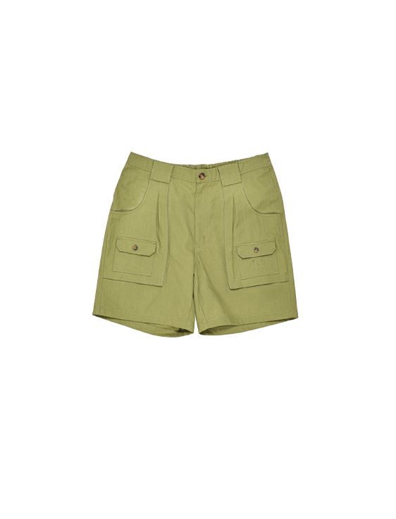 POP TRADING COMPANY/ポップトレーディングカンパニー/POCKET SHORT IN LODEN GREEN/グリーン