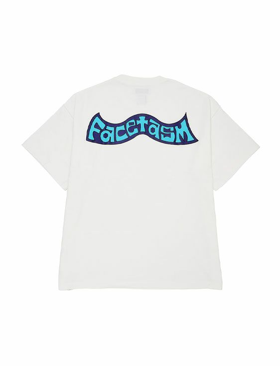 FACETASM/ファセッタズム/90s GRAPHIC BIG TEE/WHITE/ホワイト