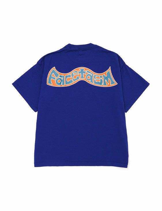 FACETASM/ファセッタズム/90s GRAPHIC BIG TEE/1サイズ/BLUE/ブルー