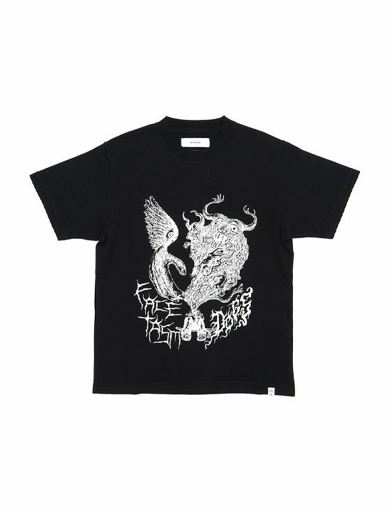 FACETASM/ファセッタズム/FACETASM×DOGS TEE/BLACK/ブラック