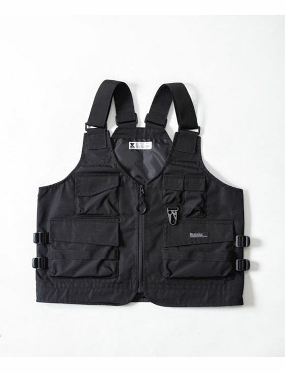 MAKAVELIC/マキャベリック/COMMAND 2WAY UTILITY VEST/BLACK/ブラック