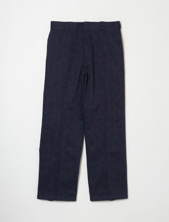 BUENA VISTA/ブエナビスタ/Dickies×BV Baggy pants leopard/NAVY/ネイビー