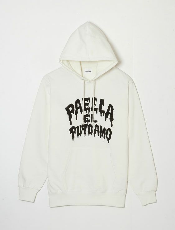 BUENA VISTA/ブエナビスタ/PAELLA EL PUTOAMO HOODIE/Mサイズ/WHITE/ホワイト