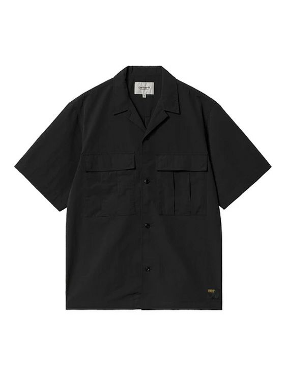 Carhartt WIP/カーハート　ダブリューアイピー/S/S EVERS SHIRT/BLACK/ブラック