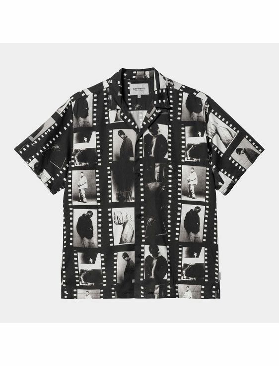 Carhartt WIP/カーハート　ダブリューアイピー/S/S PHOTO STRIP SHIRT/BLACK/ブラック