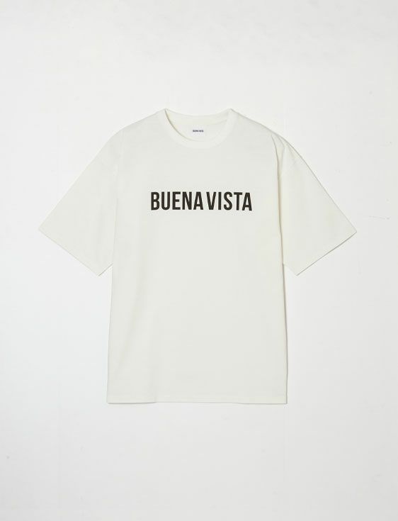 BUENA VISTA/ブエナビスタ/BUENA VISTA LOGO/XLサイズ/WHITE/ホワイト